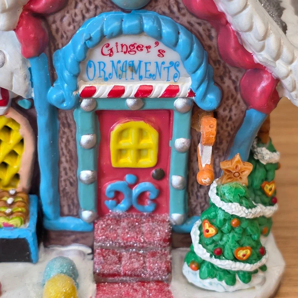 Lemax Sugar N Spice Ginger's Ornaments Retired Christmas Village 2005 With Box